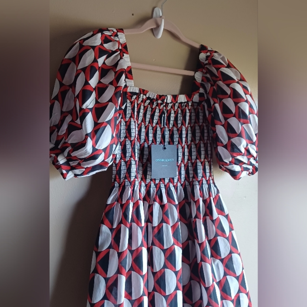 NWT- CYNTHIA ROWLEY DRESS - Picture 5 of 6